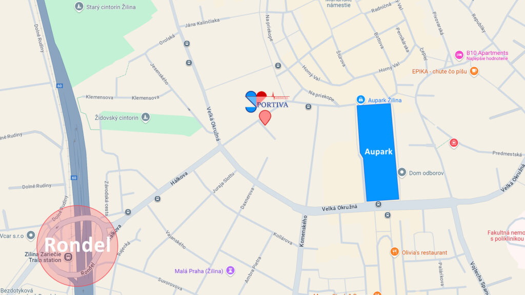 sportiva medical mapa